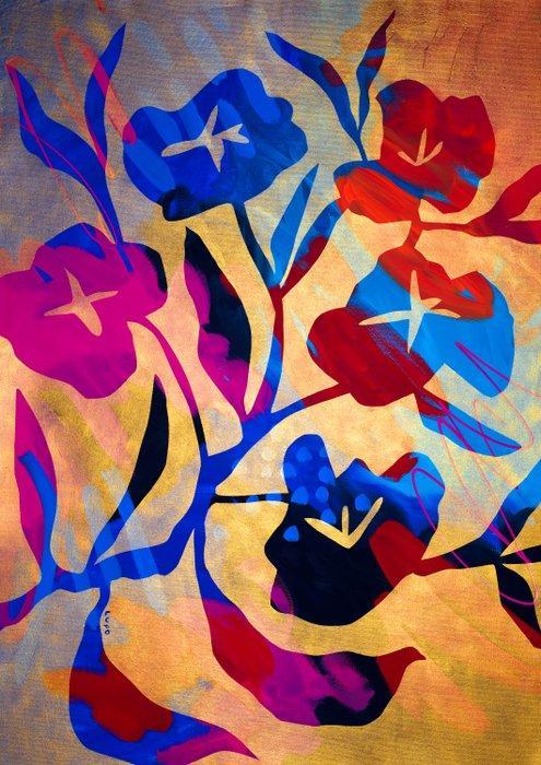 Lupo - Urban Jungle 142 - Real Gold - XXL-NO Reserve, Antiquités & Art, Art | Objets design