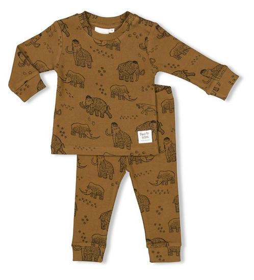 Feetje - Pyjama Marty Mammoth Bruin, Enfants & Bébés, Vêtements de bébé | Autre, Enlèvement ou Envoi