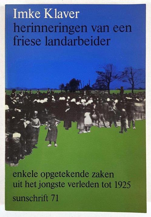 Herinneringen van een friese landarbeider 9789061686552, Boeken, Geschiedenis | Wereld, Gelezen, Verzenden