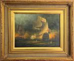 James Hardy (1937) - A 19th century naval battle, Antiek en Kunst