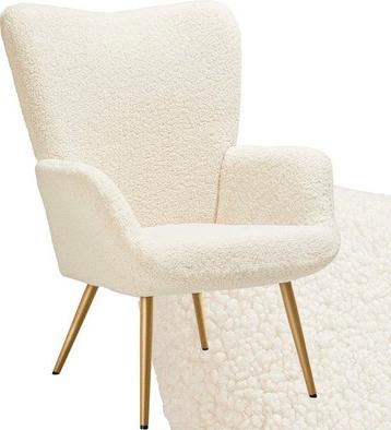 Tweedekans | tectake® Oorfauteuil in Scandinavische stijl - beschikbaar voor biedingen