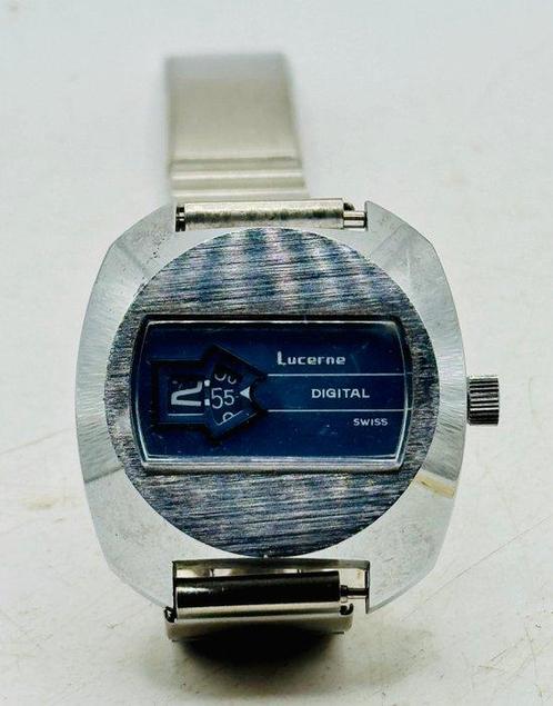 Lucerne Salterello - Jump Hour - Sans Prix de Réserve -, Handtassen en Accessoires, Horloges | Heren