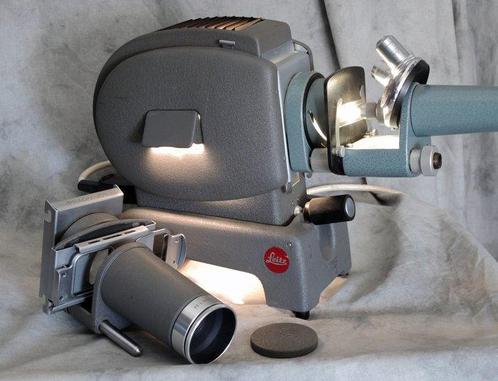 Leitz Prado 250 + Dimaron 100mm 2.5 + microscoop-projectie, Verzamelen, Foto-apparatuur en Filmapparatuur
