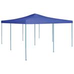 vidaXL Prieel inklapbaar 5x5 m blauw, Tuin en Terras, Verzenden, Nieuw