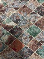 Tissu dameublement Gobelin, motif exclusif, losange moderne