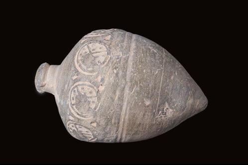 Byzantin Grenade à main en faïence « Feu grec » - Grand, Antiquités & Art, Antiquités | Autres Antiquités