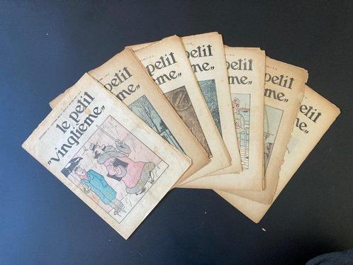 Le Petit Vingtième - N°2, N°7, N°11, N°12, N°13, N°19, N°20, Boeken, Stripverhalen