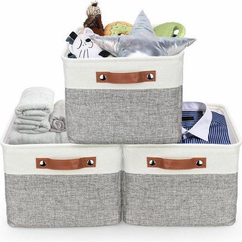 Tweedekans | Tranquil Abode Opvouwbare Opbergmand - Set van, Huis en Inrichting, Woonaccessoires | Schalen en Manden, Ophalen of Verzenden