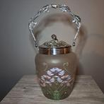 Victor saglier / Legras - dekselvaas - snoeptrommel - Glas,, Antiek en Kunst