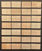 Belgique 1929/1932 - Série complète de 54 timbres de, Postzegels en Munten, Gestempeld