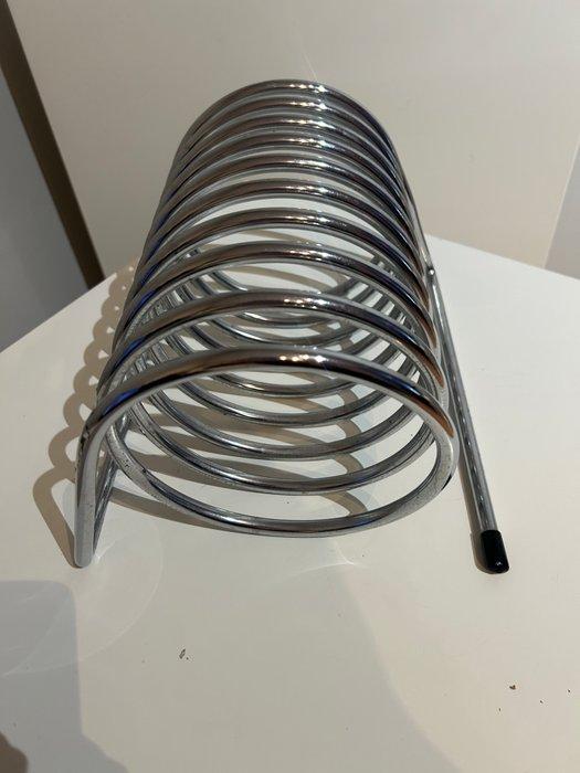 Porte-revues - Acier - Modèle ressort, Antiek en Kunst, Kunst | Designobjecten