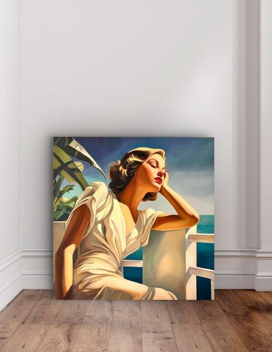 Biatturi Irina - Sur ma Terrasse, Antiquités & Art, Art | Objets design