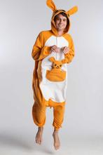 Onesie Kangoeroe Pak L-XL Kangoeroepak Kostuum Oranje Buidel, Nieuw, Ophalen of Verzenden