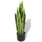 vidaXL Kunst sanseveria plant met pot 65 cm groen, Verzenden