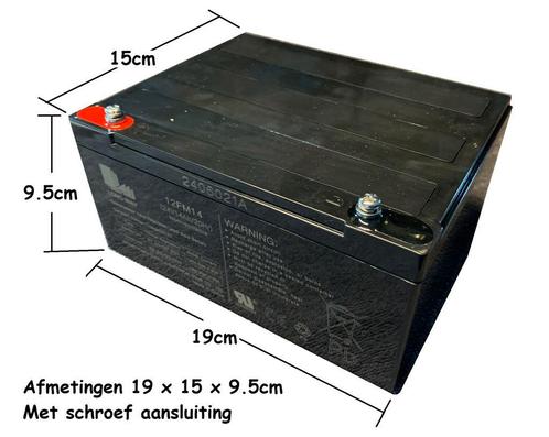 Accu 24V14ah, singel 24V batterij, 24V14/20hr, 2406021A, Auto-onderdelen, Accu's en Toebehoren, Nieuw, Herkomst onderdeel bekend