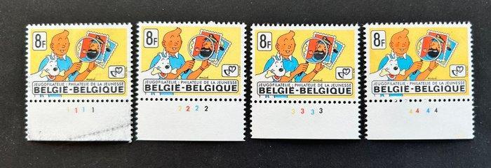 België 1979/1987 - Strips Kuifje en Smurf - OBP 1944/2150, Postzegels en Munten, Postzegels | Europa | België