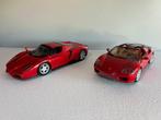 Hot Wheels 1:18 - Voiture miniature (2) - Ferrari Enzo &, Nieuw