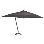 Zweefparasol 400x300 Antraciet - Retour Deal - 40% Korting!, Tuin en Terras, Parasols, Verzenden, Nieuw