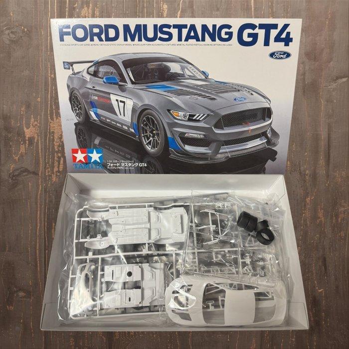 Tamiya - Speelgoedauto 1/24 SCALE FORD MUSTANG GT4 – Full, Hobby en Vrije tijd, Modelauto's | 1:5 tot 1:12