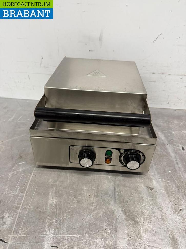 RVS Wafelijzer hartjes met timer 230V Horeca, Zakelijke goederen, Horeca | Keukenapparatuur, Ophalen of Verzenden