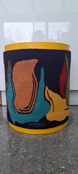 Maggie Coppens - Bloempot - Geweven - Plantenring, Antiek en Kunst, Antiek | Meubels | Stoelen en Sofa's