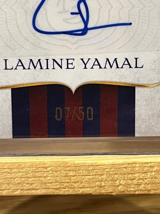 Topps Lamine Yamal Gesigneerde kaart, /50 - 1 Card -, Verzamelen, Stickers