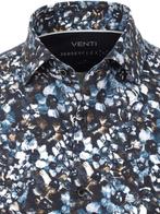 Venti Jerseyflex Overhemd Gebloemd Body Fit 123956000-101, Kleding | Heren, T-shirts, Nieuw, Verzenden