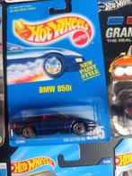 Hot Wheels 1:64 - Model raceauto (9) - BMW 850i, BMW 2002,, Nieuw