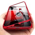 iPhone SE (2020) Magnetisch 360° Hoesje met Tempered Glass -, Télécoms, Verzenden