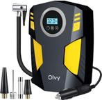 Olvy Compressor Bandenpomp - Luchtcompressor 12V - Elektrisc, Doe-het-zelf en Bouw, Verzenden, Nieuw
