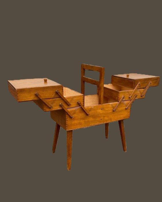 Boîte à couture - Bois, Antiquités & Art, Art | Objets design