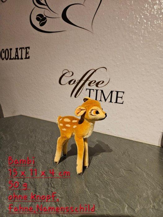Collectie met dierenthema - Steiff Bambi, kameel, uil, Antiek en Kunst, Antiek | Speelgoed