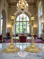 Kandelaar Louis XVI-stijl kandelaren – brons – 19e eeuw –, Antiek en Kunst