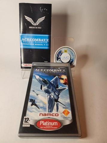 Ace Combat X Skies of Deception Platinum Psp, Ophalen of Verzenden