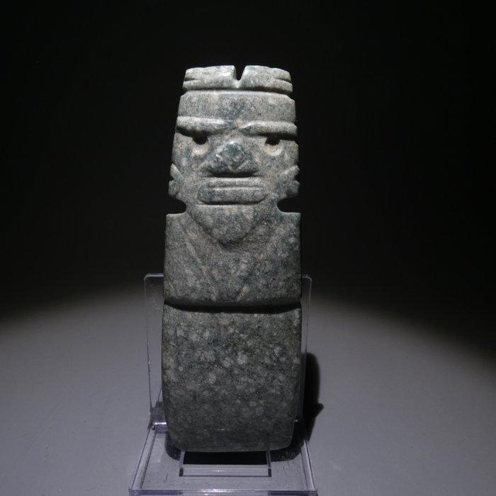 Nicoya - Guanacaste, Costa Rica Steen, Nefriet Axe God. 10,8, Verzamelen, Mineralen en Fossielen