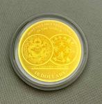 Salomonseilanden. 10 Dollars 2019 Tael Gold Coin - China