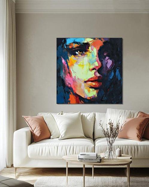 Michael Mey - Vivid Gaze, Antiek en Kunst, Kunst | Schilderijen | Modern