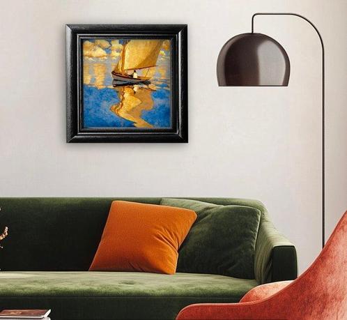 Le Yack (1972) - The Stillness of Wind - Hand signed, Antiek en Kunst, Kunst | Schilderijen | Modern