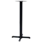 vidaXL Bistrotafelpoot 56x56x107 cm gietijzer zwart, Verzenden, Nieuw