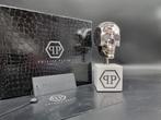 Philipp Plein - Platinum Skull on White Marble · No Reserve