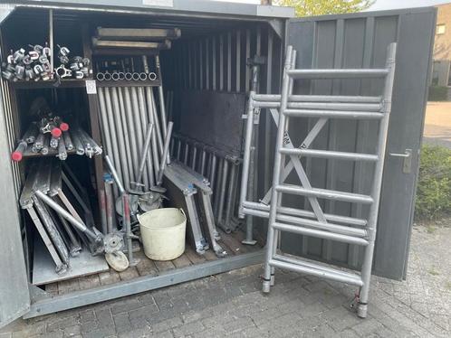 Online veiling: ASC en BOS Steigers met Opslagcontainer, Zakelijke goederen, Machines en Bouw | Liften, Steigers en Ladders