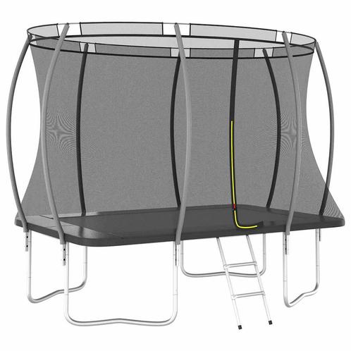 vidaXL Trampolineset rechthoekig 150 kg 274x183x76 cm, Kinderen en Baby's, Speelgoed | Buiten | Trampolines, Nieuw, Verzenden
