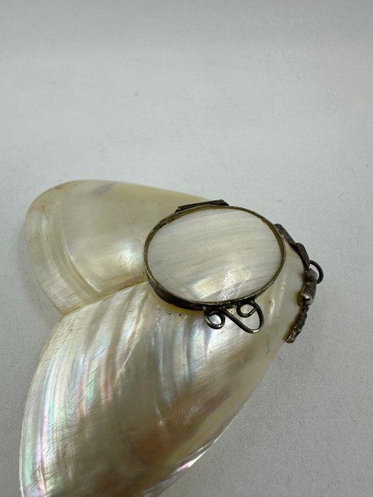 Époque victorienne - Snuifdoos - Parelmoer - Victoriaanse, Antiek en Kunst, Antiek | Overige Antiek