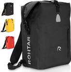 Fietstas - Waterdicht - Rugzak - Enkele - 18L - Zwart - Roht, Verzenden, Nieuw