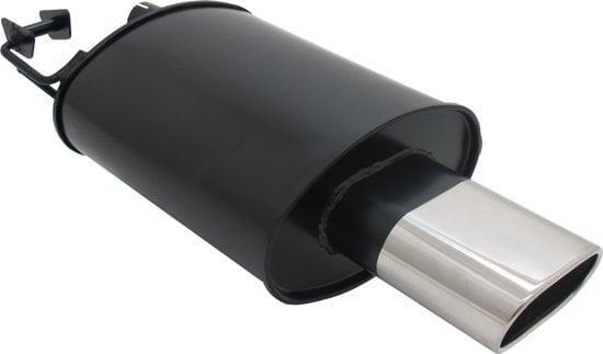 Gealuminiseerde Sportuitlaat met RVS Eindpijp voor BMW E39, Auto-onderdelen, Uitlaatsystemen, Nieuw, Ophalen of Verzenden