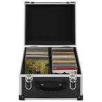 vidaXL Cd-koffer voor 40 cds aluminium ABS zwart, Verzenden, Nieuw