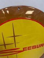 Seeburg - Emaille bord - Seeburg (jukebox) Logo Emaille Bord, Antiek en Kunst, Antiek | Wandborden en Tegels