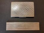 Art Deco Toiletset (2) - .800 zilver - Portemonnee en kam