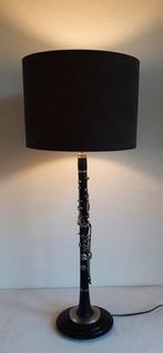 Defranco - Tafellamp (1) - Clarinet - Hout, Verchroomd staal, Antiek en Kunst, Curiosa en Brocante