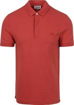 Lacoste Poloshirt Paris Pique Rood maat Maat 48/50 (M) Heren, Verzenden